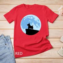 Scottish Terrier Scottie Dog Moon Silhouette Unisex T-shirt 7 3XL