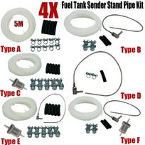 4X Fuel Tank Standpipe Kit Replaceable Parking Heater Fuel Line Oil Fuel Filter for Eberspacher Webasto Heater Diesel Hose Clip 4 x Type D