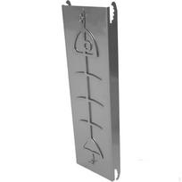 Stainless Steel Salmon Rack RustResistant Grill Fire Campfire Board for Party, A-201 Ss