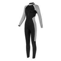 3MM Womens Wetsuit Full Body Surfing Swimwear Thickened Warmth Cold proof Snorkeling Winter Swimming Wet Suit Black