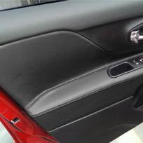 Soft Leather Door Armrest Cover For Jeep Renegade 2015 2016 2017 4pcs/set Car Door Armrest Panel Skin Cover Sticker Trim juoda