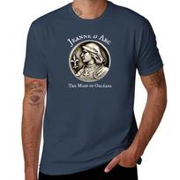 Joan Of Arc Shirt Jeanne Darc The Maid Of Orleans Tshirt Simple Solid Color Crew Neck Tee S