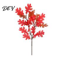 Everlasting Tulips for Decoration Artificial Maple Leaves, Faux Silk Hanging Plant Home Decor, Realistic Cascading Flowers Leaves Wall Wedding A