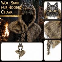 Faux Cape with for Halloween Costume Party Performance One Size geltona