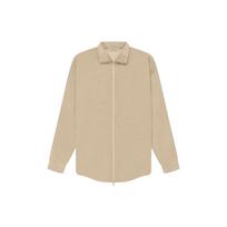 Fear Of God Essentials SS23 Solid Color Zipper Corduroy Fleece Collar Shirt American Heavyweight Jacket Men Jacket FOG-SS23-044 S