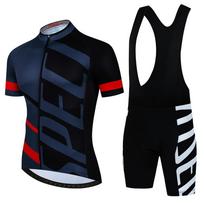 2024 New Cycling Set Bike Uniform Summer Cycling Jersey Set Road Bicycle Jerseys MTB Bicycle Wear Breathable Cycling Clothing XS black