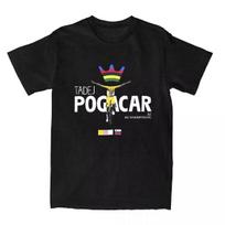 Mens Tadej Pogacar Cycling Pogi Team TShirts Cotton Clothing 2025 Summer TourDe France Women Short Sleeves ONeck Tshirt Tops S