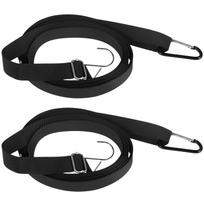 2PCS 4.4m Car Covers Fixed Rope Strap Car Clothing Fixing Rope Car Cover Windproof Belt Car Luggage Bag Cargo Lashing Strap