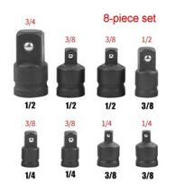1/4 3/8 1/2 3/4 Sockets impact wrench socket wrench socket Sleeve Ratchet Wrench Socket Adapter  Air Crafts Ratchet Wrench Tools 3-8 to 1-4