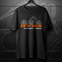 For Harley-Davidson FXDB Dyna Street Bob 2013-2017 fans - Motorcycle T shirt S