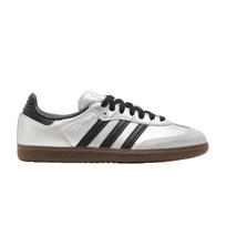 adidas Samba OG Silver Metallic Black Gum (Women's) 40