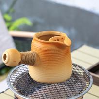 Ceramic Teapot Tea Infuser Chinese Traditional with Side Handle for Boiling Water style B