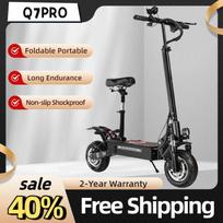 BOYUEDA Q7PRO Electric Scooter 3200W Dual Motor 52V19AH Foldable 10 Inch Tire 70KM/H Max Speed 3200W Dual Motor 52V19AH Foldable