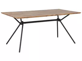 Valgomojo stalas AMSTERDAM tamsiai rudas 160 cm 90 cm