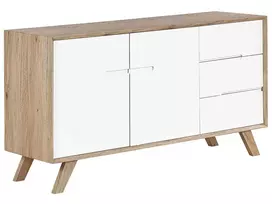 2 durų komoda FORESTER ruda/balta