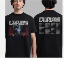 My Chemical Romance The Black Parade 2026 Tour Cities Dates Two Sided T-Shirt L gray