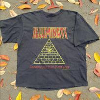 1997 Illuminati Steve Jackson Games Aged T-Shirt Black M XXXL