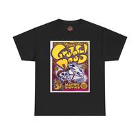 Grateful Dead Jul 31 Manor Downs Austin Texas Retro Concert Poster T-Shirt M