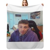 w2s wroetoshaw sidemen Throw Blanket Cozy Microfiber Throw Blanket for Home Bedroom Size: 75*100cm, Weight: 230 GSM