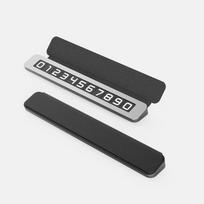 Temporary Parking Number Plate for Car Creative Hidden Design with 6 Numbers Easily Changeable for Dashboard Use A1