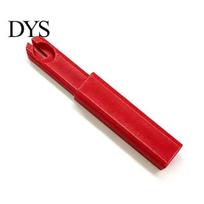 Balloon Knotting Device 3D Printed Knotter Tool, Lightweight Tying Helper for Latex Balloons, Fast Aid Kids, Adults, Party Setups raudona