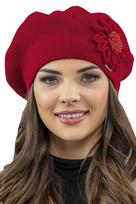Vivisence 7048 czerwony uni nakrycie głowy beret