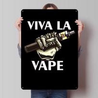 Cool Vape Electronic Tinplate Posters Customizable Wall Art Retro Vintage Metal Signs for Home Room Garage Decoration Gaming 20X30CM