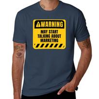May Start Talking About Marketing TShirt Everyday Wear Basic Short Sleeve Top S