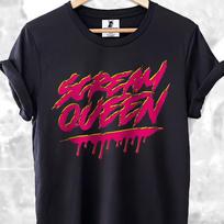 Retro 80's Horror Fan T-Shirt Scream Queen Classic VHS Slasher Movie Lover 4XL