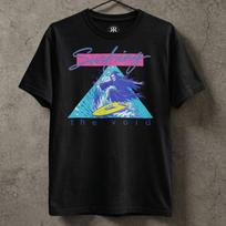 Surfing the Void Shirt - Vaporwave Grim Reaper Existential Graphic Tee 3XL