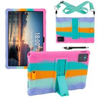 Silicone Case for Tab M11 11 Inch TB331FC TB330FU Xiaoxin Pad 2024 11  Vintage Texture Tablet Cover with Shoulder Strap & Pen Xiaoxin Pad 2024 11