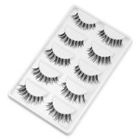 5 Pairs Natural Cross Soft Eye Lashes Cosmetic False Eyelash Extension