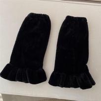 Knee Sleeve Boot Socks Korean Style Hosiery Ruffles Leg Socks Women Leg Warmers Plush Foot Sock