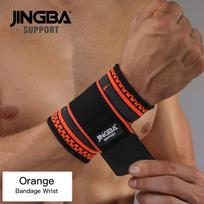 JINGBA SUPPORT 1PCS Football Ankle support+Basketball knee Pad Elbow brace support protector +Wristband boxing hand wrap Support S-M