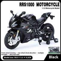 1/12 Scale BMW RR S1000 Alloy Motorcycle Simulation Motorcycle Model Trendy Toy Collection Ornaments Boys Toy Gift juoda