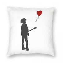 Robert Smith The Cure Banksy Square Pillowcase Polyester Linen Velvet Creative Zip Decor Throw Pillow Case Bed Cushion Cover 30cmx30cm