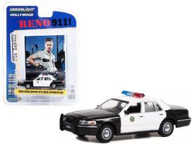 Greenlight 1/64 mastelio Ford Crown Victoria policijos gaudytojas Reno 911! blue