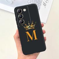 For Vivo Y100 5G Case V2327 Fashion A Z Letters Soft Phone Cases For Vivo Y 100 V30 Lite 5G V40 SE Cover Vivo T3 5G V2334 Fundas Vivo V40 SE 5G