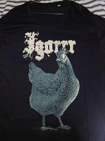 Retas Igorrr grupės Gaidžio Akys Ugnies Marškinėlis Klasikinis Juodas Unisex S-5XL L