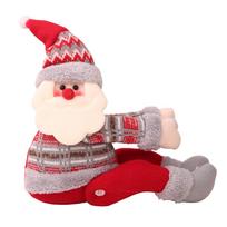 Kalėdinės užuolaidos sagtis Kalėdų namų dekoracijos Kalėdų Senelis Sonwman Langų papuošalai Dekoravimo reikmenys Festivalio Vaikų Dovanos Santa Claus