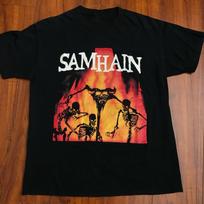 Reprint SAMHAIN November Coming Fire Cotton Black Unisex T-Shirt S