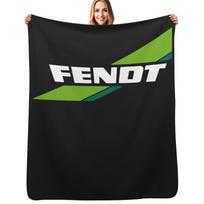 Best seller fendt tractors merchandise Throw Blanket Flannel Fleece Soft Warm Throw Blanket Size: 75*100cm, Weight: 230 GSM