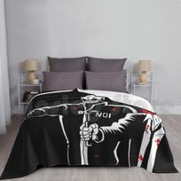 The Cleaners Blanket Super Soft Warm Light Thin Dorohedoro Anime Manga Shin Noi Netflix Trending Funny Size: 75*100cm, Weight: 230 GSM