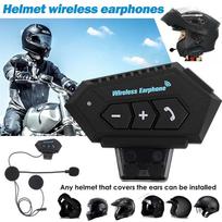 Motociklo Bluetooth šalmo laisvų rankų įrangos rinkinys Belaidis skambutis Stereo Anti-Interference Vandeniui atsparus muzikos grotuvas Garsiakalbis