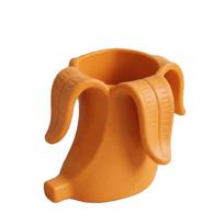 Curved Arc Design Desktop Organizer Plastic 3D-printed Pen Holder  Daily oranžinė