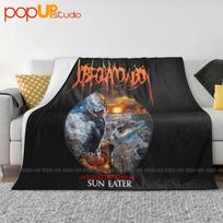 Job For A Cowboy 'Sun Eater' Ultra-Soft Blanket Quilt Winter Sofa Cover Bed Covers Size: 75*100cm, Weight: 230 GSM