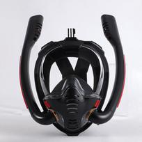 Full Face Snorkel Mask With Dry Top System Anti-Fog HD Lens Adults PC Material S/M L/XL Sizes Small-Medium