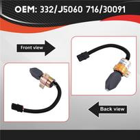 Efficientt-For JCB JS130 JS160 JS180 JS240 JS260 JS330 Flameout 24V Fuel Shut Off Solenoid Valve 332/J5060 716/30091