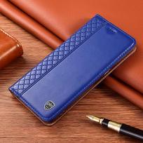 Napa natūralios odos dėklas Xiaomi Mi 9 10 10T 11 11T 12 12T 13 13T 14 15 15S Pro SE Lite Ultra verslo telefonui Xiaomi 9&Genuine Leather mėlyna