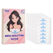 Soug Sticky Shrinking Nose Wing Patch Cosplay Nose Shrink Nose Stickers Invisible Slimming Thin Beauty Wings Narrow Nose